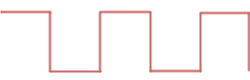 Image of a square sound wave.